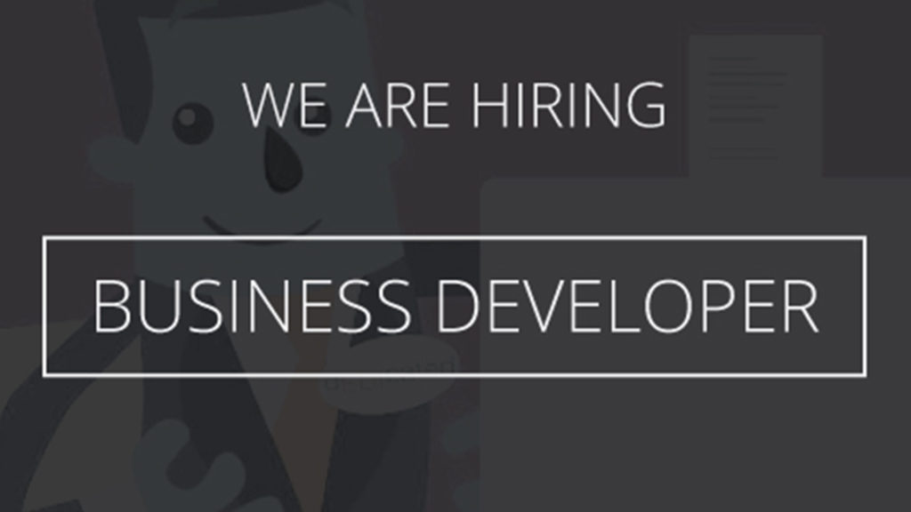 Hiring – Business Developer