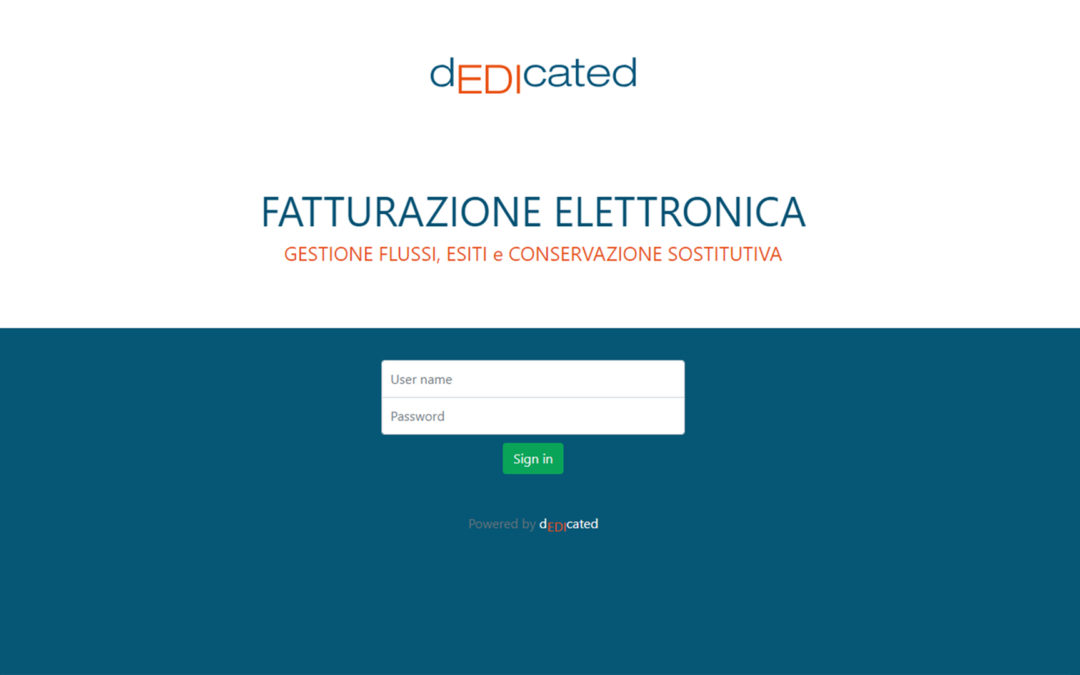 Il nuovo portale per la Fatturazione Elettronica